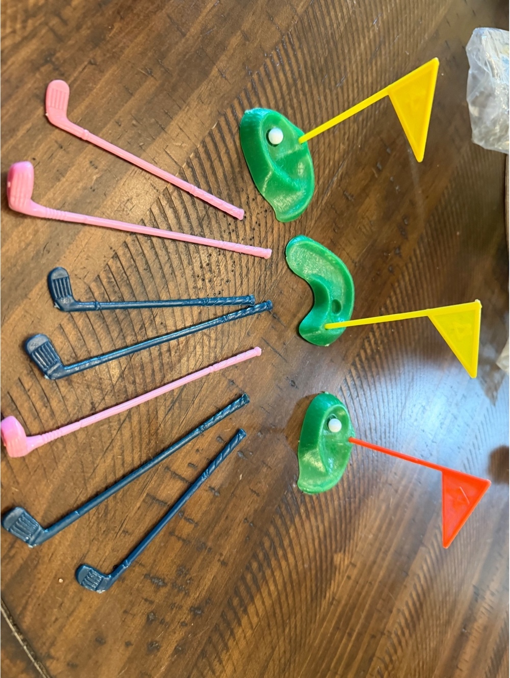 Vintage Wilton Golf Cake Decorating topper Lot